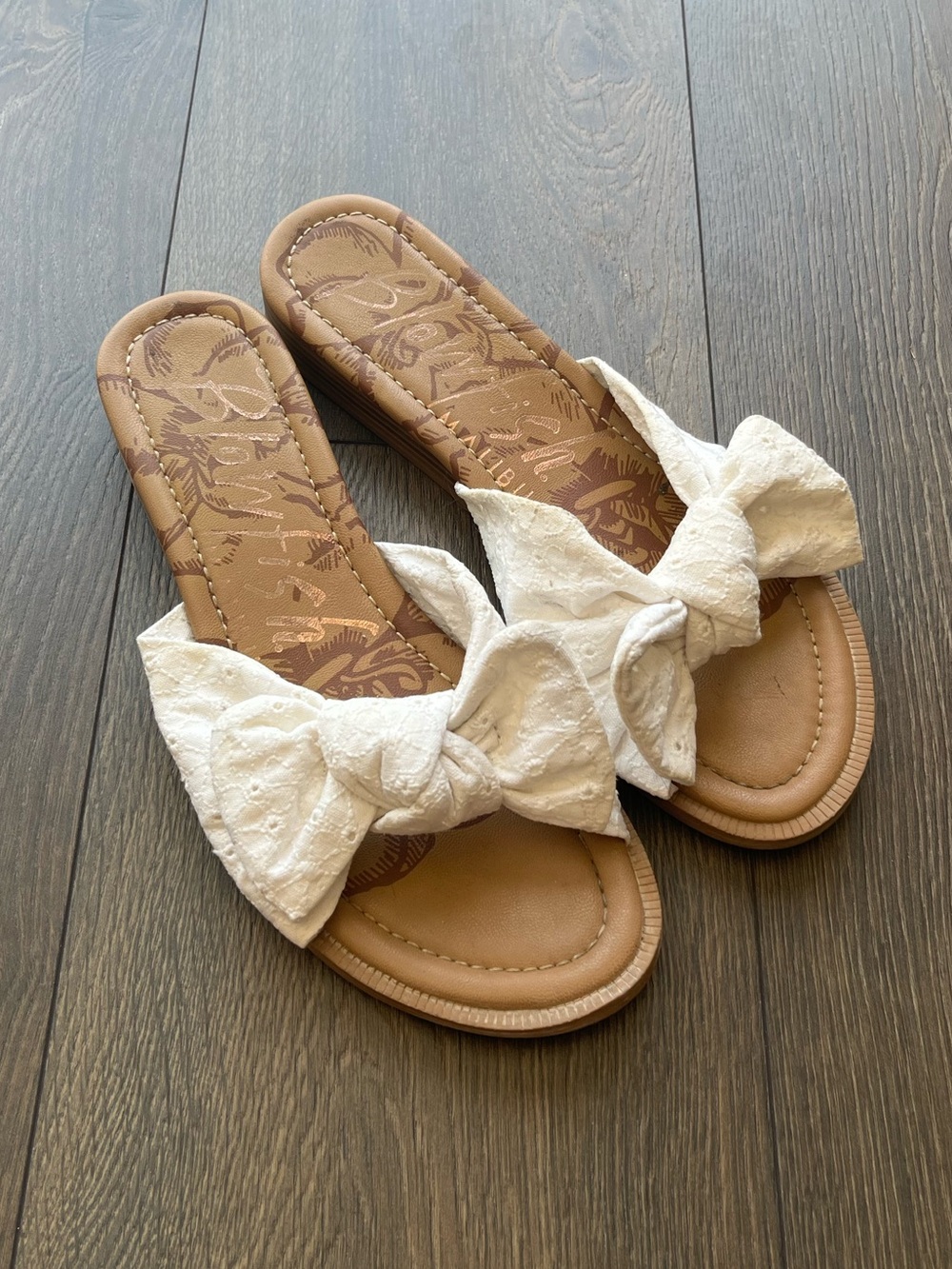 Blowfish Bow Slide Sandals